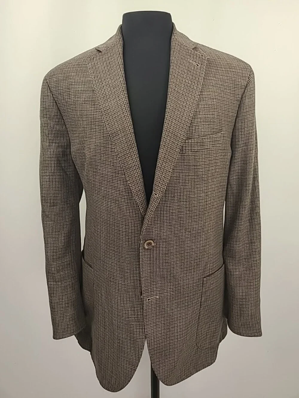Cremieux Wool Blend 3 Button Sports Coat Blazer 44R